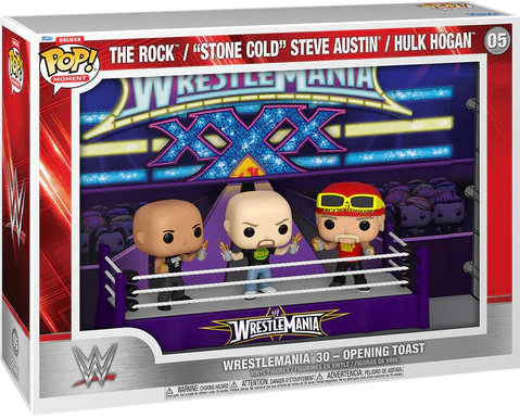 Wrestlemania 30 Opening Toast - Funko Deluxe Pop! Moment Figures
